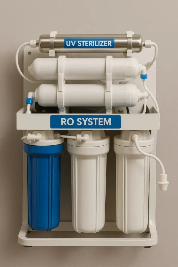 RO System with UV Sterilizer